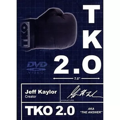 TKO2.0: The Kaylor Option BLACK And WHITE (Book DVD And Gimmick) By Jeff Kaylo • $29.89