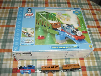 Tomy Thomas Plarail Steam Along Thomas Set Broken • $59.99