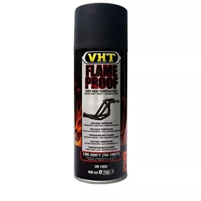 Paint High Temperature Systems Exhaust System VHT Matte Black Flame Coin Proof • $109.75