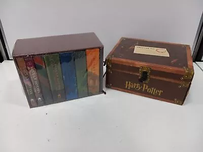 NEW 7 Harry Potter HARDCOVER Books Complete Series Collection Box Set In Trunk • $67