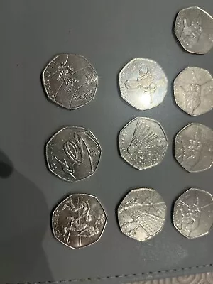 Olympic 50p Coin Collection • £30