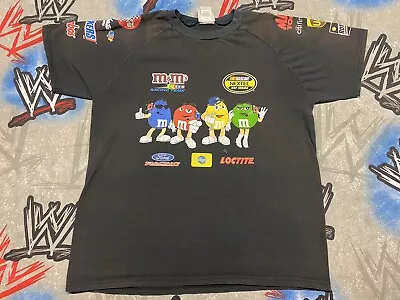 Elliott Sadler NASCAR Men's L M&M Racing All Over #38 Driver's Line Pit Crew AOP • $49.99