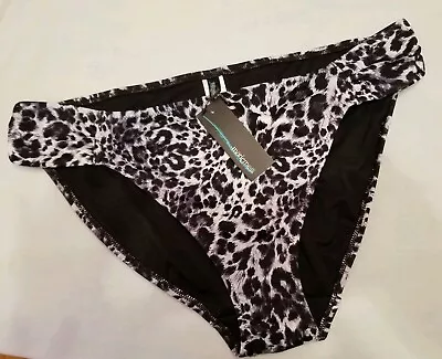 New MARIE MEILI Swim Bikini Bottom ANIMAL PRINT Size XL • £25.06