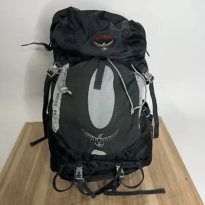 Osprey Atmos 65 Airspeed Hiking Backpack Gray Lightweight Medium • $149.99