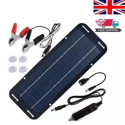 30W Solar Panel Kit Trickle Battery Charger 12V For Car Van Caravan Boat UK • £13.58