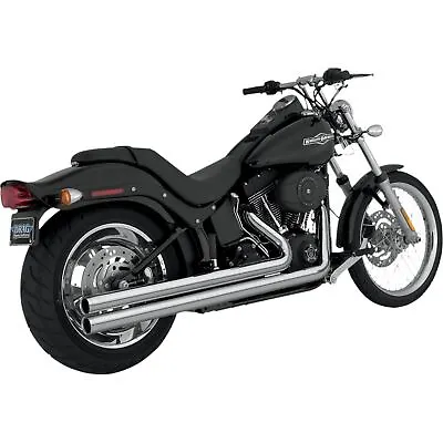 Vance And Hines Big Shots Exhaust - Chrome - Long 17923 • $849.99