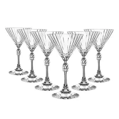 Bormioli Rocco 6x America '20s Martini Glasses Coupe Glasses Wine  155ml Clear • £28