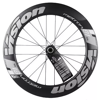 VISION 81 SLCarbon Disc Brake Road Bicycle Tubeless Ready Shimano 11S Rear Wheel • $474.05