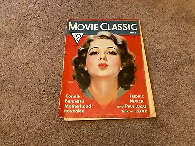 Movie Classic Magazine July 1932 • $9.99