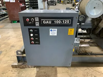 $10000 • Buy Atlas Copco GAU 100-125 Rotary Screw Air Compressor 3 PH 100 HP