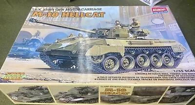 Nib Academy Military Model Kit:  U.s.army Gun Motor Carriage M-18 Hellcat 1/35 • $22.49