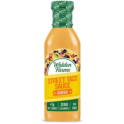Walden Farms Queso Street Taco Sauce 12 FO (Pack Of 6) • £46.57