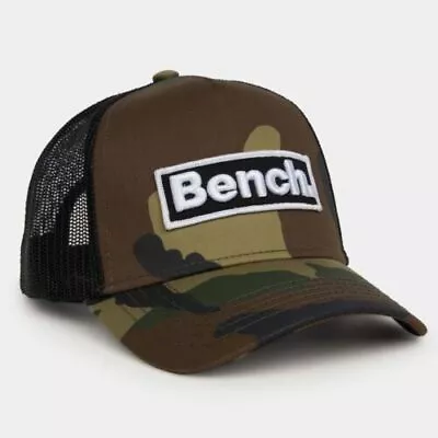 Adults Adjustable Size Summer Peak  Baseball Hat BENCH Cap Men's Ladies Unisex • £9.99