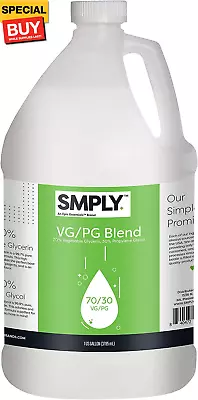 Vegetable Glycerin & Propylene Glycol Blend - 70/30 Ratio - USP Grade Food Grad • $41.71