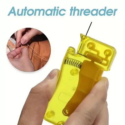 Auto Needle Threader DIY Tool Home Hand Machine Sewing Automatic Thread Device • $2.49