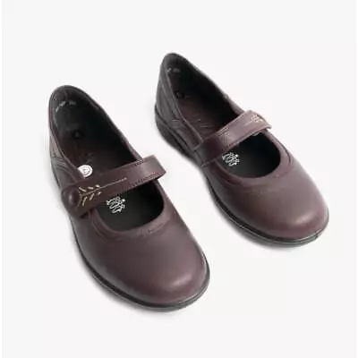 DB Shoes 78313W Womens  Leather Casual Touch Fasten  Shoes • £42