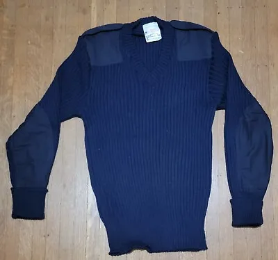 Brigade Quartermasters Navy Blue Wolly Pully USAF Military Sweater 42 New  • $29.99