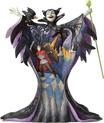 Disney Jim Shore Enesco Malevolent Madness Maleficent Figurine 4055439 • $74.99