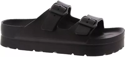 Women's Shoes MIA KIANA Platform Slide Sandals GS1910340 BLACK • $34