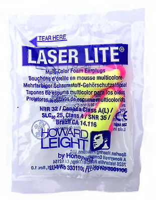 50 Pairs Of Howard Leight Laser Lite Ear Plugs (FREE UK P&P) • £7.69