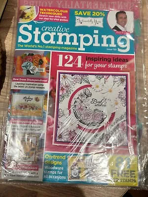 Creative Stamping Magazine Issue 130 NEW Fabulous Floral Stamp/Sentiment Stamps • £9.25