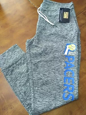 GIII 4HER Women's Jogger Pants Fleece Sweatpants Indiana Pacers  GRAY Large • $39.99