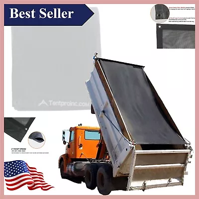 Mesh Truck Tarp 8'x12' - Double Stitched Webbing For Cargo Security And Airflow • $149.95