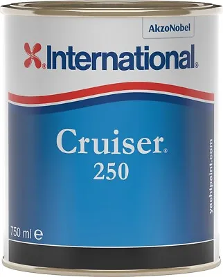 International Cruiser 250 Antifoul Paint Navy Blue Antifouling Boat 750ml • £52.99