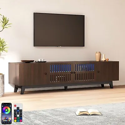 65 /74  LED Solid Wood TV Stand Mid Century Modern TV Console For 75 /85  TV • $213.74