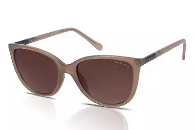 Radley Sunglasses Women's Fionn 112 Gloss Crystal Nude/Brown Gradient • £53.99