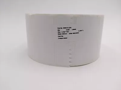 Zebra 4000T Label Paper 2.25 X 1.25in Thermal Transfer 800272-125 Print X2100 • $12