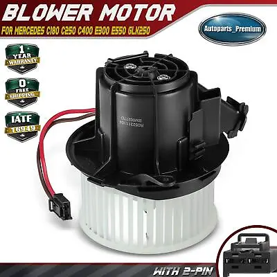 A/C Heater Blower Motor For Mercedes-Benz C-Class 12-15 E-Class 11-16 2128200708 • $37.99