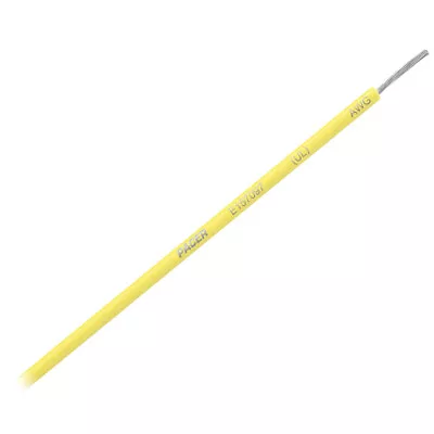 Pacer WUL14YL-25 14 AWG Yellow Primary Wire 25' Marine Grade Tinned Copper • $13.87