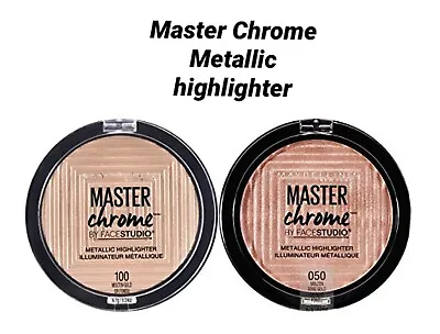 MAYBELLINE Master Chrome Metallic Highlighter Powder 9g CHOOSE SHADE - SEALED • £7.69