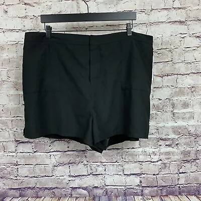$19.99 • Buy Swim Suits For All Womens Black Elastic Back Waist Swim Shorts Size 22