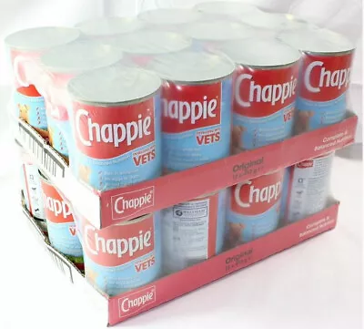  Chappie Original Dog Food (412g) X 24 Vet Recommended Fast Free Courier • £48.99