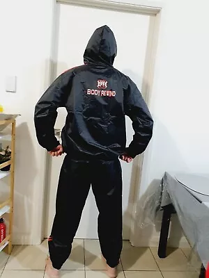 $29.86 • Buy Heavy Duty Sauna Sweat Suit For WEIGHT LOSS Men Women MMA BOXING Body SHAPER