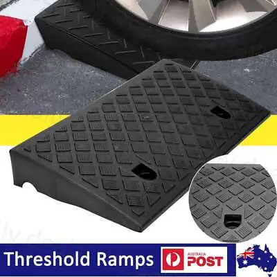 Heavy Duty Kerb Curb Ramp Threshold Ramps For Car Truck Wheelchair Motorbike AU • $20.85