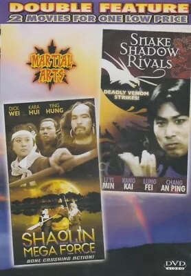 Shaolin Mega Force / Snake Shadow Rivals DVD • $15.99