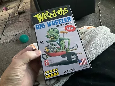 Hawk Weird-ohs Big Wheeler 15992 Static Model Kit Ed Roth Rat Fink Sealed New • $9.99