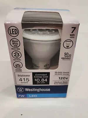 Westinghouse 3301200 7W PAR20 Reflector Dim LED Light Bulb Med Base-Warm White • $8.80