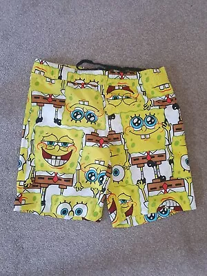 SpongeBob SquarePants Swimming Shorts • £5