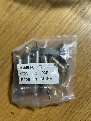 A Bag Of TEN (10) F Type Female Chassis Mount Connector. P/n F-012 • $18.95