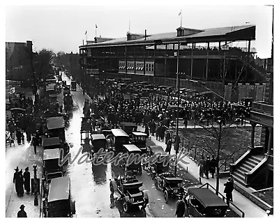  1920's Wrigley Field Exterior View Chicago Cubs  8 X 10 Photo Picture  • $5.99