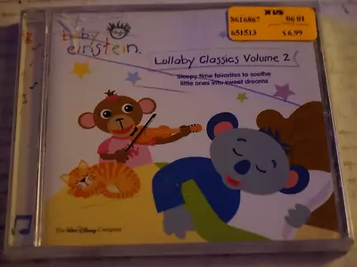 Baby Einstein - Lullaby Classics Volume 2 By Baby Einstein New Factory Sealed • $7