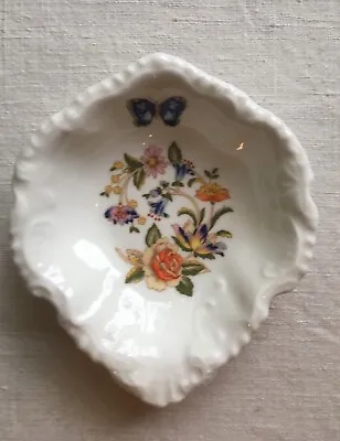 £4 • Buy Aynsley Cottage Garden Scalloped Trinket Or Pin Dish *Very Good Condition* 