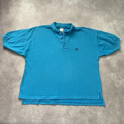 Vintage 90s Ocean Pacific Polo Shirt Size XL Boxy Single Stitch Surf Surfwear OP • $22.50