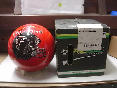 15# 4oz TW 2.0 NIB 2013 Style VIZ-A-BALL NFL Atlanta FALCONS Bowling Ball 8B0 • $250