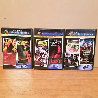 Midnite Movies - The Mephisto Waltz House Of Skull Mountain + More [Lot Of 3] • $55.19