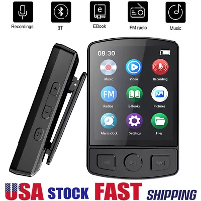 1.77  Bluetooth Sport Video Player W/ Clip FM MP3/MP4 Recording Picture Display • $23.74